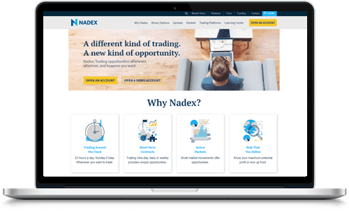 Nadex binary options demo account